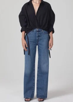 Annina High Rise Wide Leg 33"