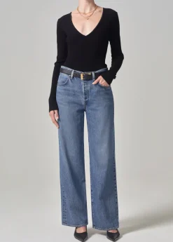 Annina High Rise Wide Leg 33"