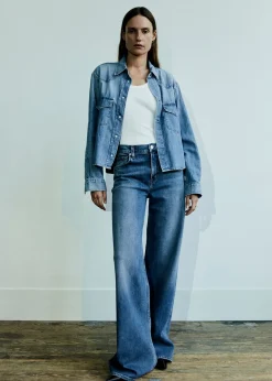 Annina High Rise Wide Leg 33"