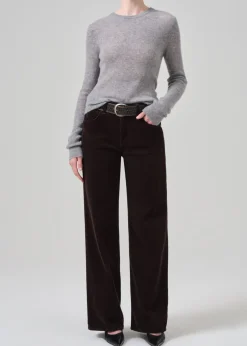 Annina High Rise Wide Leg 30" Corduroy