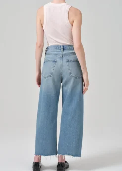 Ayla Raw Hem Crop