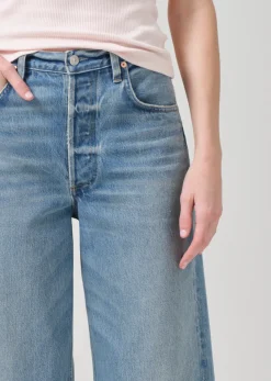 Ayla Raw Hem Crop
