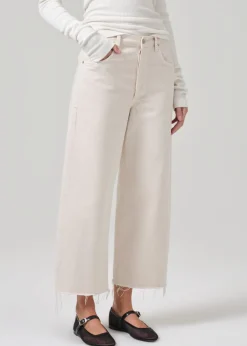 Ayla Raw Hem Crop