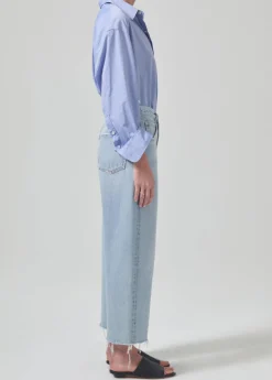 Ayla Raw Hem Crop