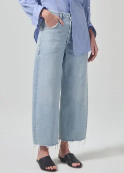 Ayla Raw Hem Crop