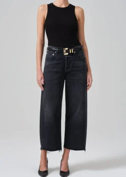 Ayla Raw Hem Crop