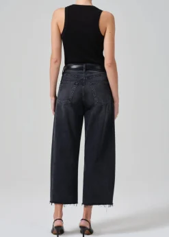Ayla Raw Hem Crop