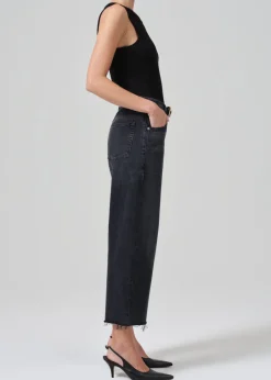Ayla Raw Hem Crop
