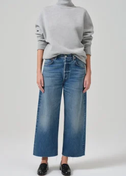 Ayla Raw Hem Crop