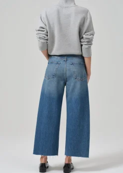 Ayla Raw Hem Crop