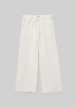 Brynn Drawstring Linen Trouser