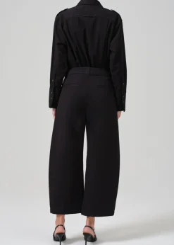 Cara Cropped Pleated Trouser