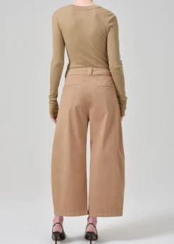 Cara Cropped Pleated Trouser