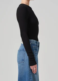 Cropped Faena Crewneck