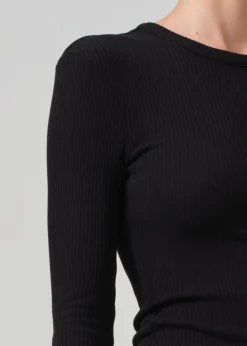 Cropped Faena Crewneck