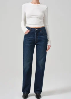 Cropped Faena Crewneck
