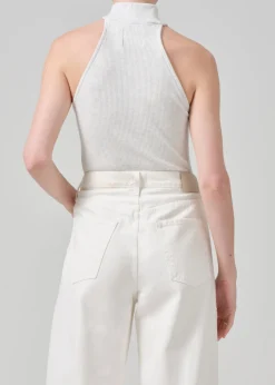 Dani Sleeveless Mock Neck