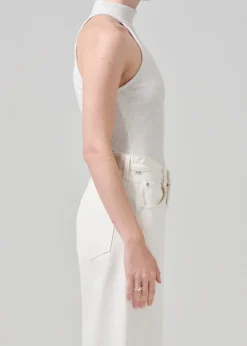 Dani Sleeveless Mock Neck