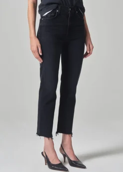 Daphne Crop High Rise Stovepipe