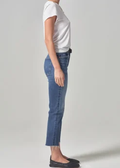 Daphne Crop High Rise Stovepipe