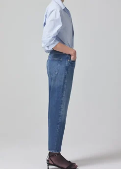 Emery Crop Relaxed Straight