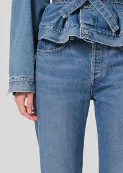 Emery Crop Relaxed Straight