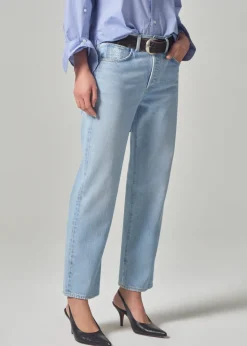 Emery Crop Relaxed Straight