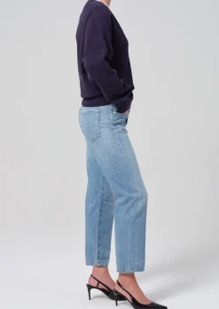 Emery Crop Relaxed Straight