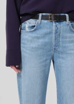 Emery Crop Relaxed Straight