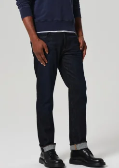 Gage Slim Straight Cashmere Denim