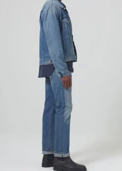 Gage Slim Straight Stretch Selvedge