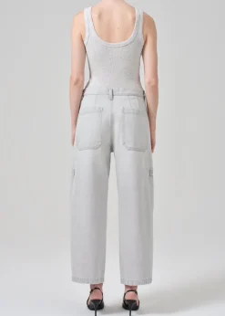 Gianna Seamed Cropped Baggy