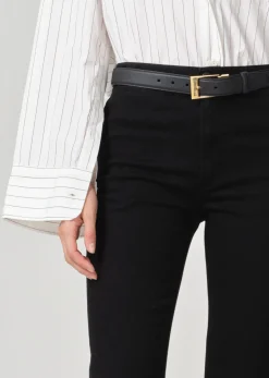 Isola Cropped Boot With Welt Pocket