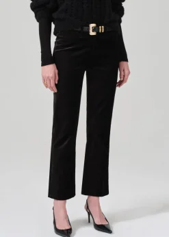 Isola Cropped Trouser Velvet
