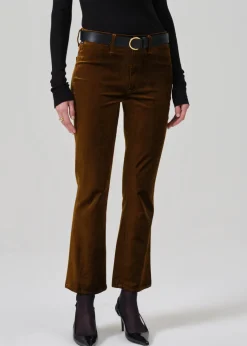 Isola Cropped Trouser Velvet