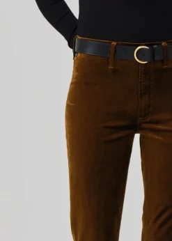 Isola Cropped Trouser Velvet