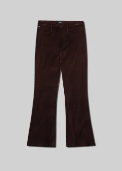 Lilah Flare With Welt Pocket Velvet