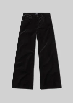 Lolli Mid Rise Baggy Velvet