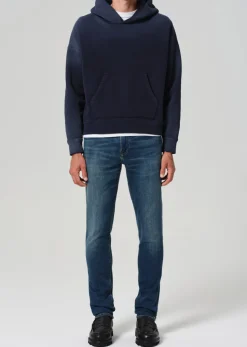 London Tapered Slim Cashmere Denim