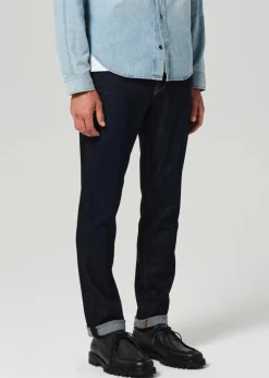 London Tapered Slim Cashmere Denim