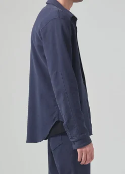 Luca Bucket Dye Shirt French Terry