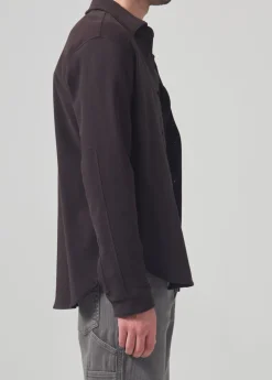 Luca Bucket Dye Shirt French Terry