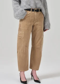 Marcelle Low Slung Easy Cargo Corduroy