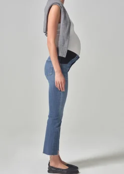 Maternity Isola Mid Rise Cropped Boot