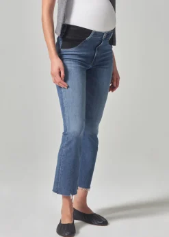 Maternity Isola Mid Rise Cropped Boot