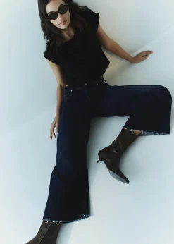 Petite Lyra Wide Leg Crop
