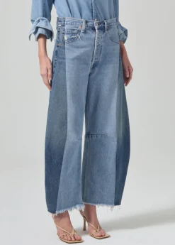 Pieced Horseshoe Jean