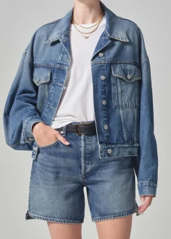 Quira Puff Denim Jacket