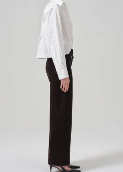 Raven Patch Pocket Wide Leg Corduroy