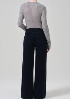 Raven Patch Pocket Wide Leg Corduroy
